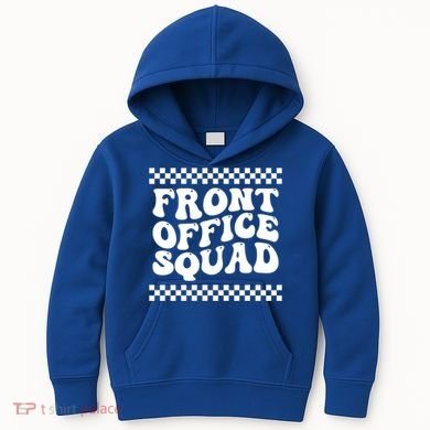 Front Office Squad Administrative Assistant School Secretary Gift Kids Hoodie