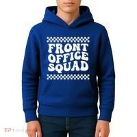 Front Office Squad Administrative Assistant School Secretary Gift Kids Hoodie thumb 4