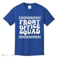 Front Office Squad Administrative Assistant School Secretary Gift Kids T-Shirt thumb 0