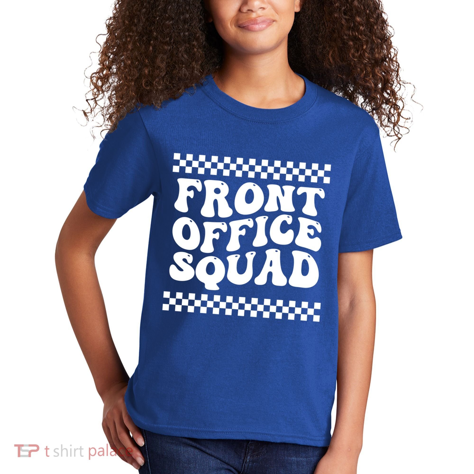 Front Office Squad Administrative Assistant School Secretary Gift Kids T-Shirt