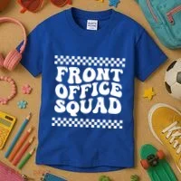 Front Office Squad Administrative Assistant School Secretary Gift Kids T-Shirt thumb 3