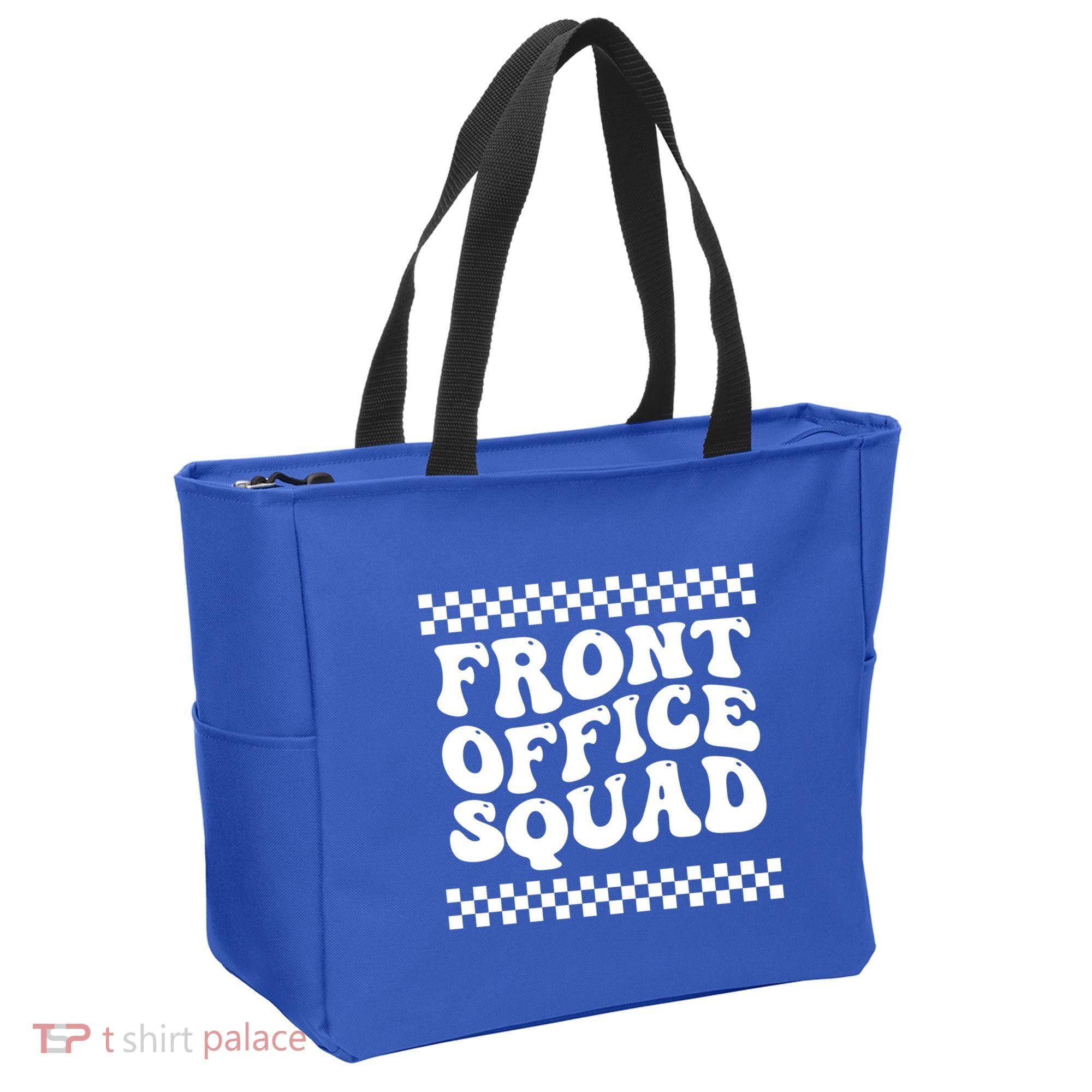 Front Office Squad Administrative Assistant School Secretary Gift Tote Bag