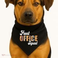 Front Office Squad Administrative Assistant School Secretary Cute Gift USA-Made Doggie Bandana thumb 1