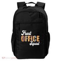 Front Office Squad Administrative Assistant School Secretary Cute Gift Backpack thumb 0