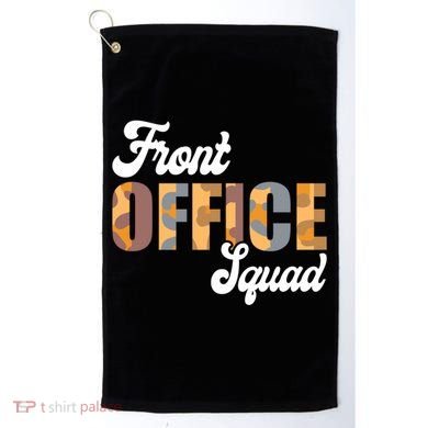 Front Office Squad Administrative Assistant School Secretary Cute Gift Golf Towel