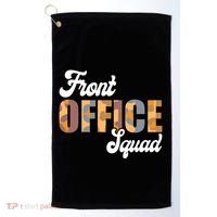 Front Office Squad Administrative Assistant School Secretary Cute Gift Golf Towel thumb 0