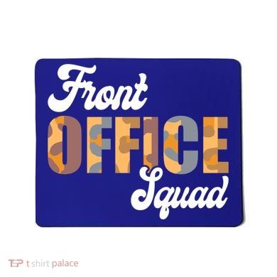 Front Office Squad Administrative Assistant School Secretary Cute Gift Mousepad