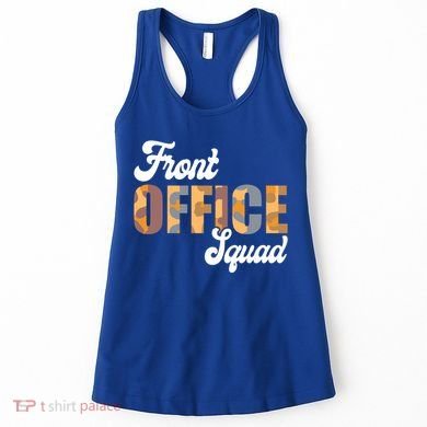 Front Office Squad Administrative Assistant School Secretary Cute Gift Women's Tank Top