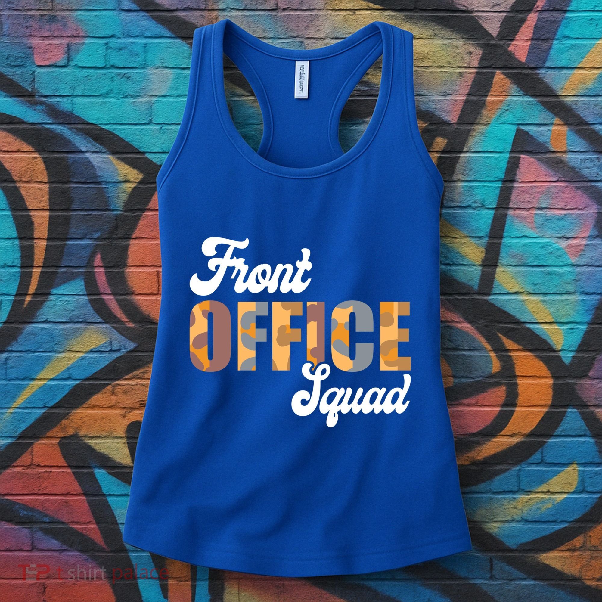 Front Office Squad Administrative Assistant School Secretary Cute Gift Women's Tank Top