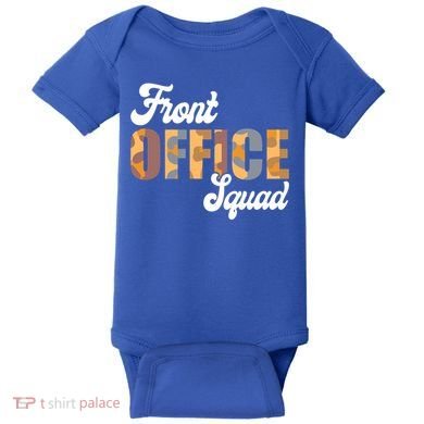 Front Office Squad Administrative Assistant School Secretary Cute Gift Baby Bodysuit