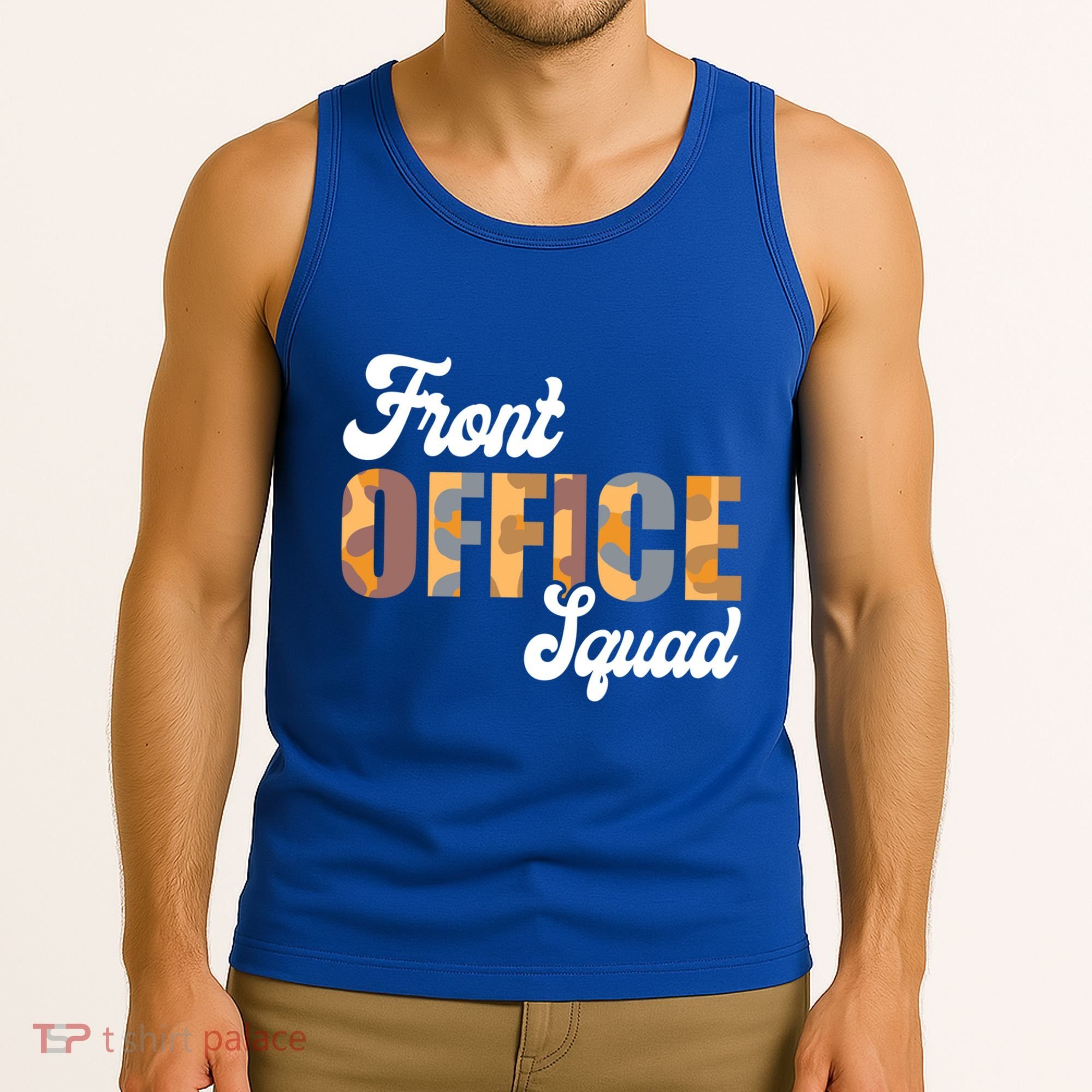 Front Office Squad Administrative Assistant School Secretary Cute Gift Tank Top