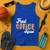 Front Office Squad Administrative Assistant School Secretary Cute Gift Tank Top thumb 4