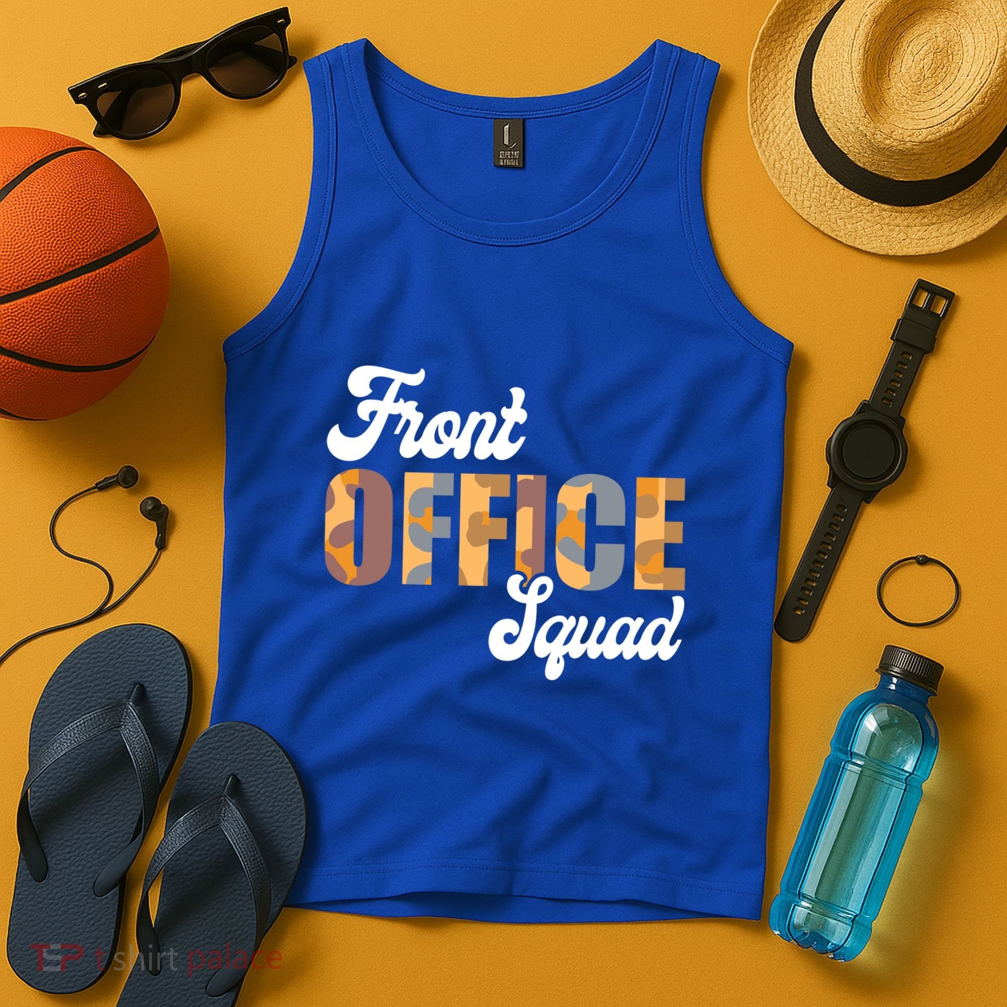 Front Office Squad Administrative Assistant School Secretary Cute Gift Tank Top