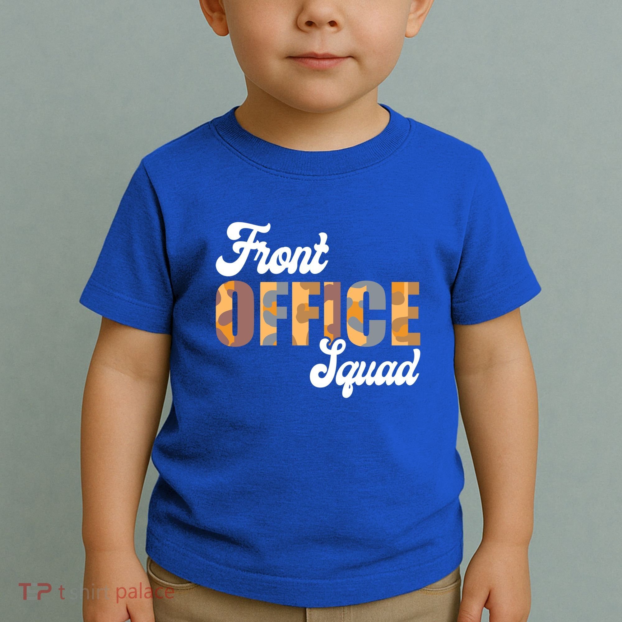 Front Office Squad Administrative Assistant School Secretary Cute Gift Toddler T-Shirt