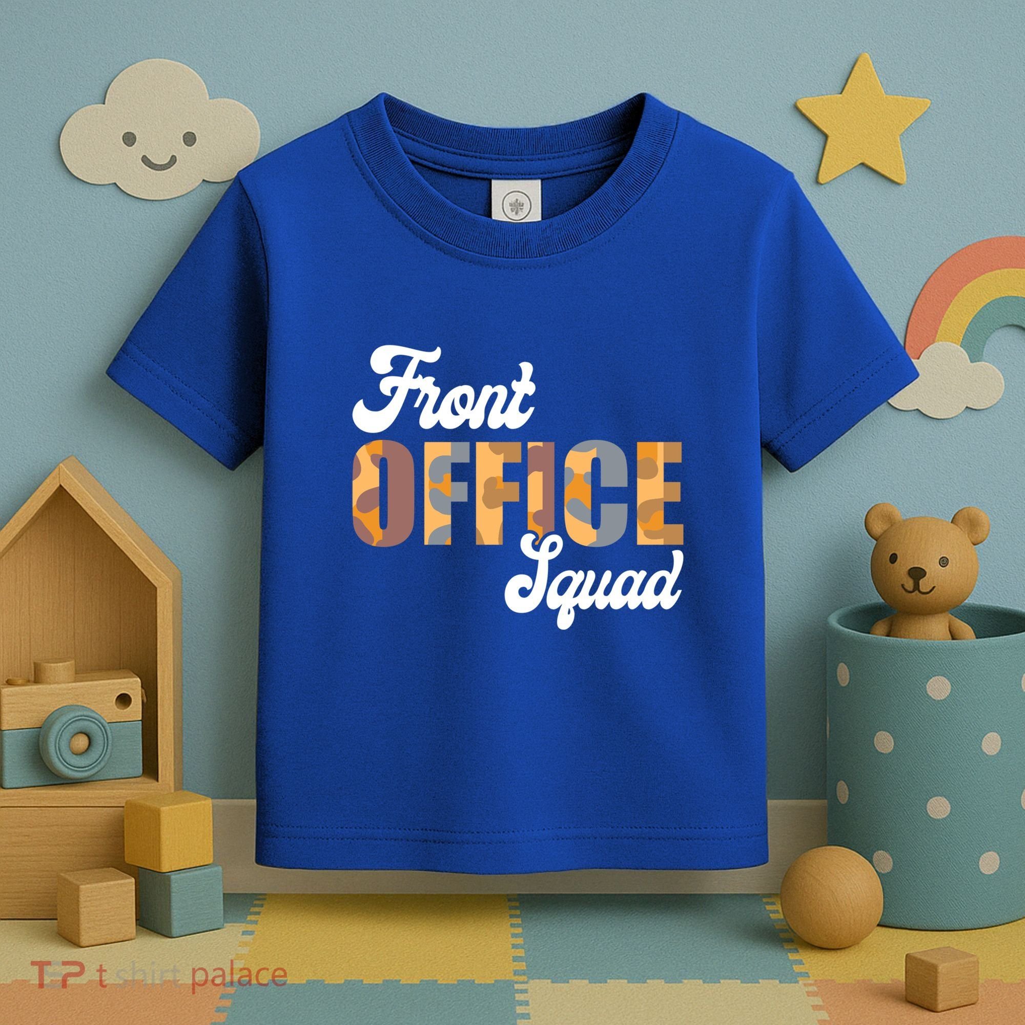 Front Office Squad Administrative Assistant School Secretary Cute Gift Toddler T-Shirt