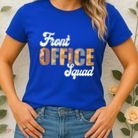 Front Office Squad Administrative Assistant School Secretary Cute Gift Women's T-Shirt thumb 2