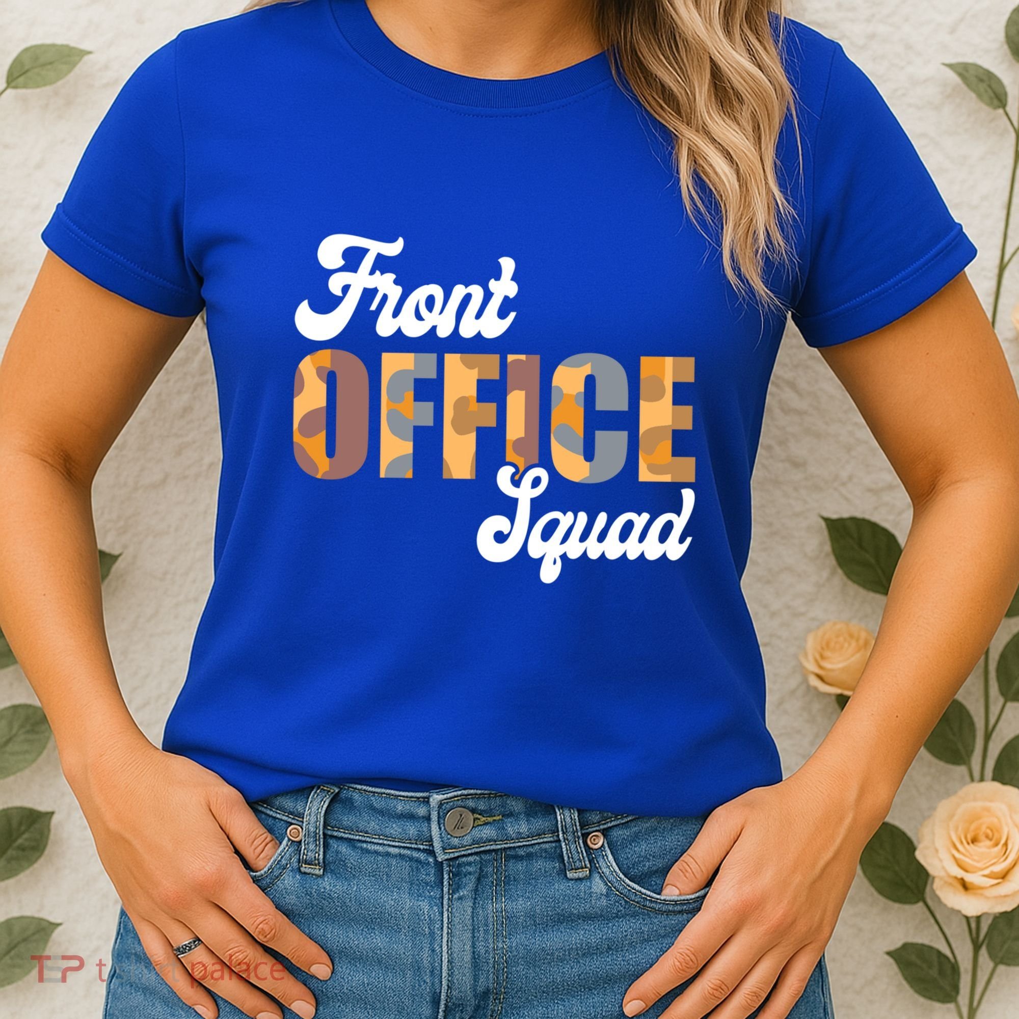 Front Office Squad Administrative Assistant School Secretary Cute Gift Women's T-Shirt