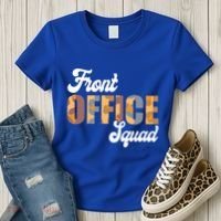 Front Office Squad Administrative Assistant School Secretary Cute Gift Women's T-Shirt thumb 3
