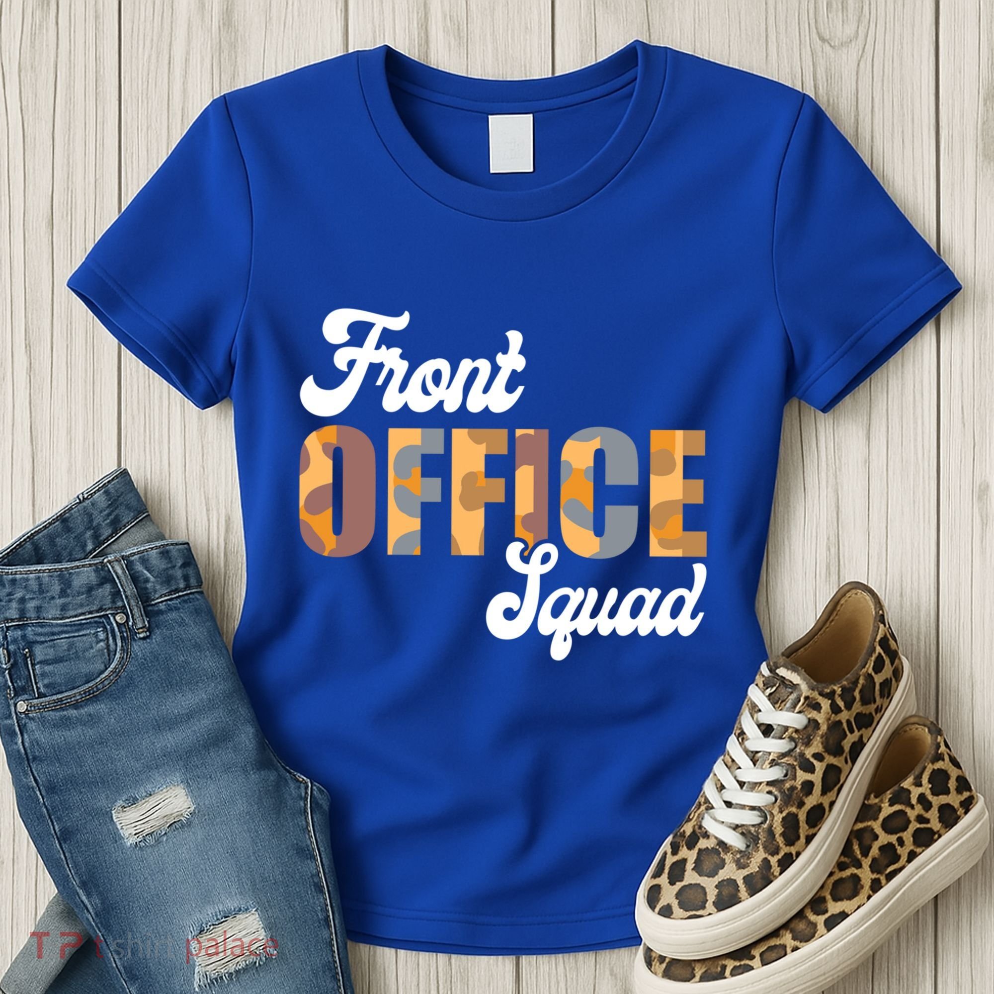 Front Office Squad Administrative Assistant School Secretary Cute Gift Women's T-Shirt