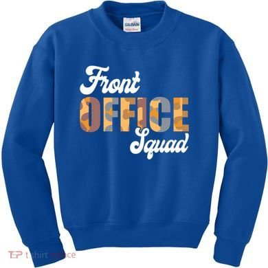 Front Office Squad Administrative Assistant School Secretary Cute Gift Kids Sweatshirt