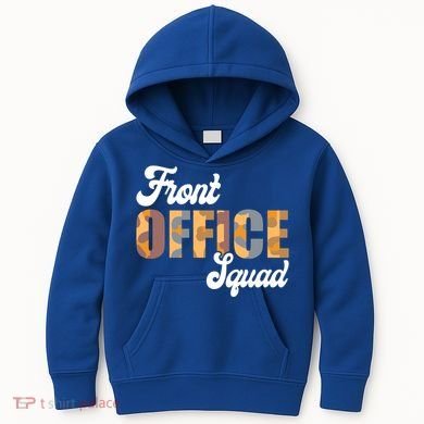 Front Office Squad Administrative Assistant School Secretary Cute Gift Kids Hoodie