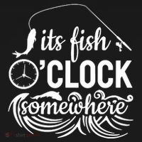 Fish OClock Time Funny Pajama Set thumb 2
