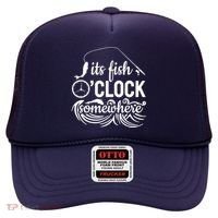 Fish OClock Time Funny Hat thumb 0