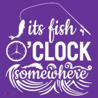 Fish OClock Time Funny Women's T-Shirt thumb 6