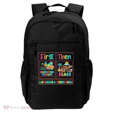 First Occupational Therapy Then Beach Occupational Therapist Backpack