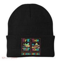 First Occupational Therapy Then Beach Occupational Therapist Beanie thumb 0