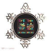First Occupational Therapy Then Beach Occupational Therapist Ornament thumb 0