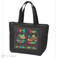First Occupational Therapy Then Beach Occupational Therapist Tote Bag thumb 3