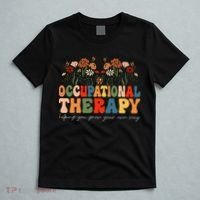 Floral Occupational Therapy Wildflowers Occupational Therapy T-Shirt thumb 5
