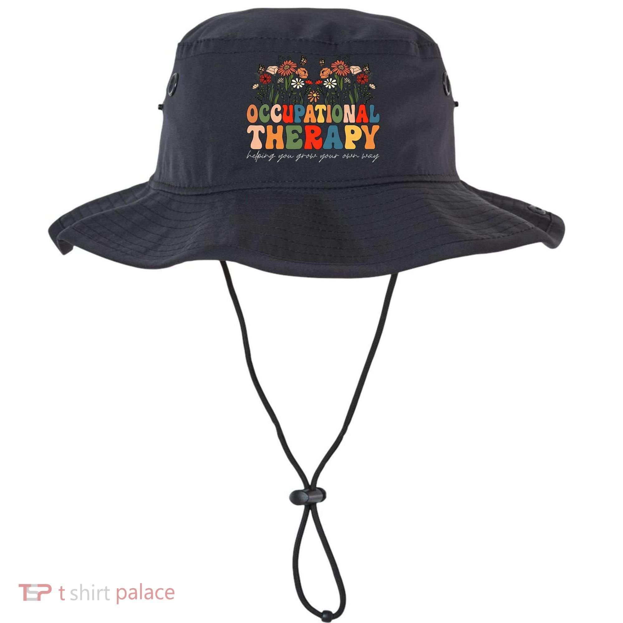 Floral Occupational Therapy Wildflowers Occupational Therapy Bucket Hat
