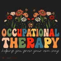 Floral Occupational Therapy Wildflowers Occupational Therapy Beanie thumb 2