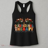 Floral Occupational Therapy Wildflowers Occupational Therapy Women's Tank Top thumb 3