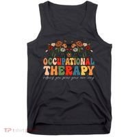 Floral Occupational Therapy Wildflowers Occupational Therapy Tank Top thumb 0