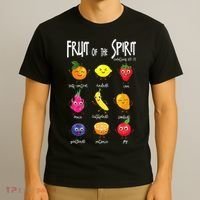 Fruit Of The Spirit Christian Faith Jesus God Lover T-Shirt thumb 3
