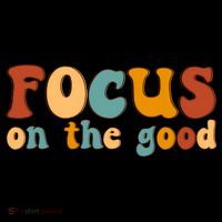 Focus On The Good Retro Quote 16oz Travel Tumbler thumb 2