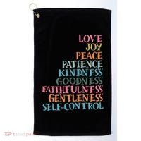 Fruits Of The Spirit Golf Towel thumb 0
