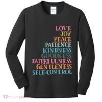Fruits Of The Spirit Kids Long Sleeve Shirt thumb 0