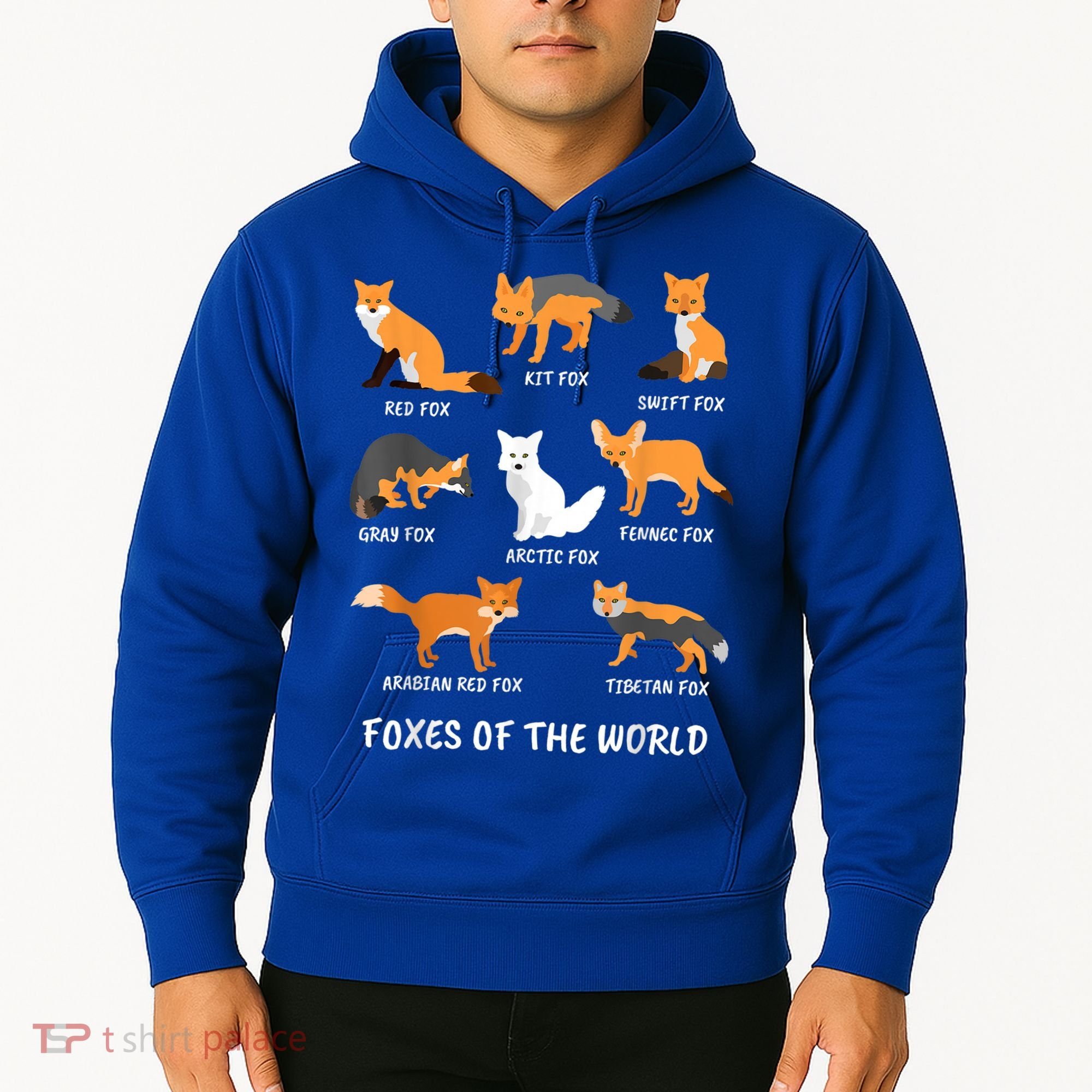 Foxes Of The World Fox Lover Gift Hoodie