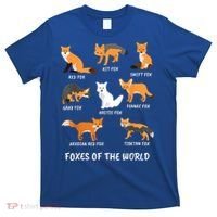 Foxes Of The World Fox Lover Gift T-Shirt thumb 0
