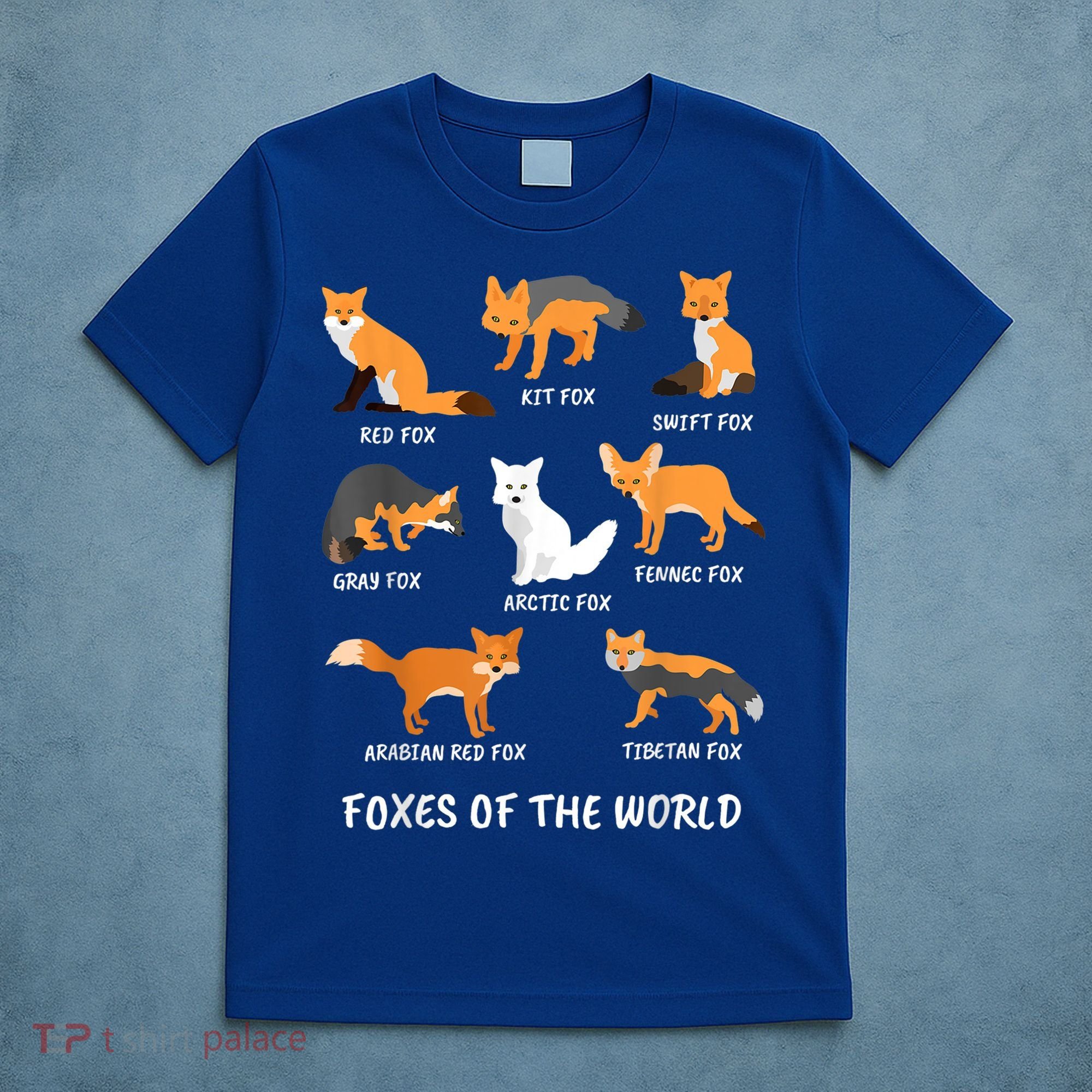 Foxes Of The World Fox Lover Gift T-Shirt