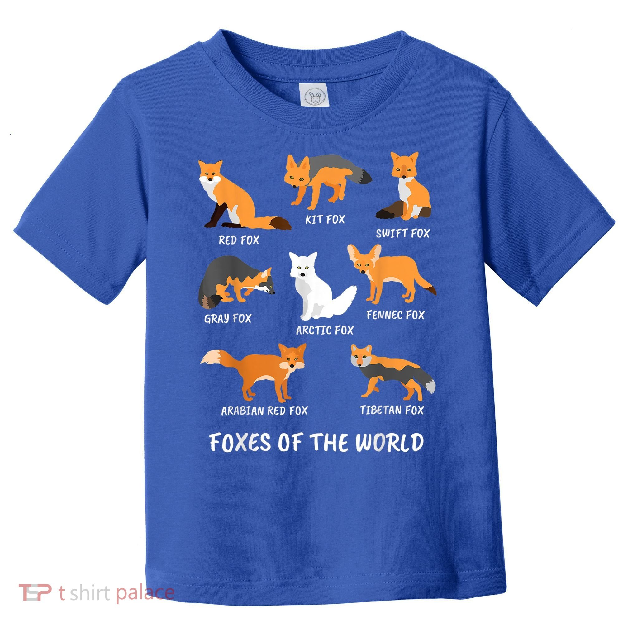 Foxes Of The World Fox Lover Gift Toddler T-Shirt