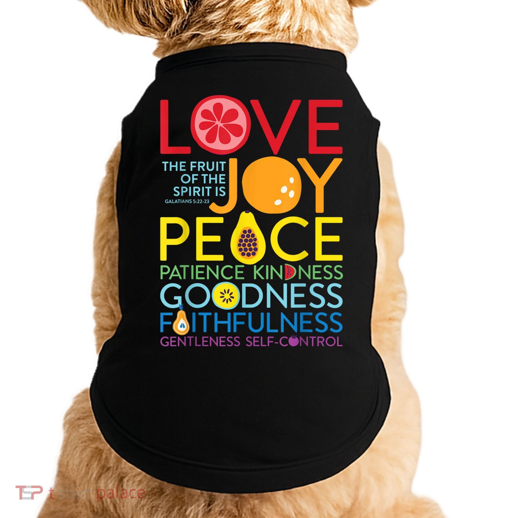 Fruit Of The Spirit Galatians Doggie Tank