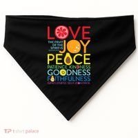 Fruit Of The Spirit Galatians USA-Made Doggie Bandana thumb 0