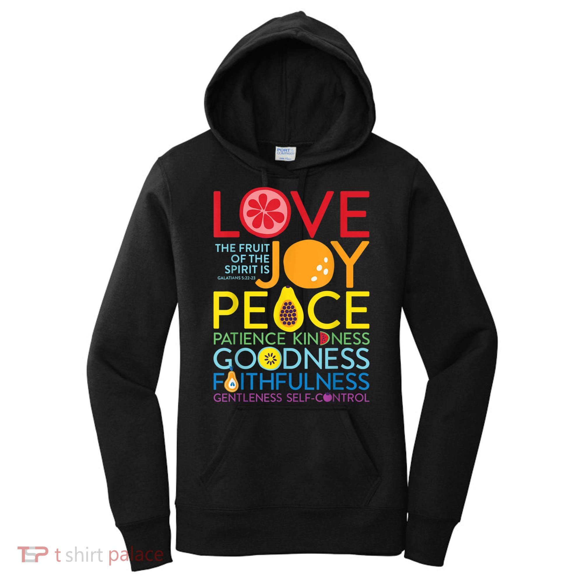 Fruit Of The Spirit Galatians Women's Hoodie
