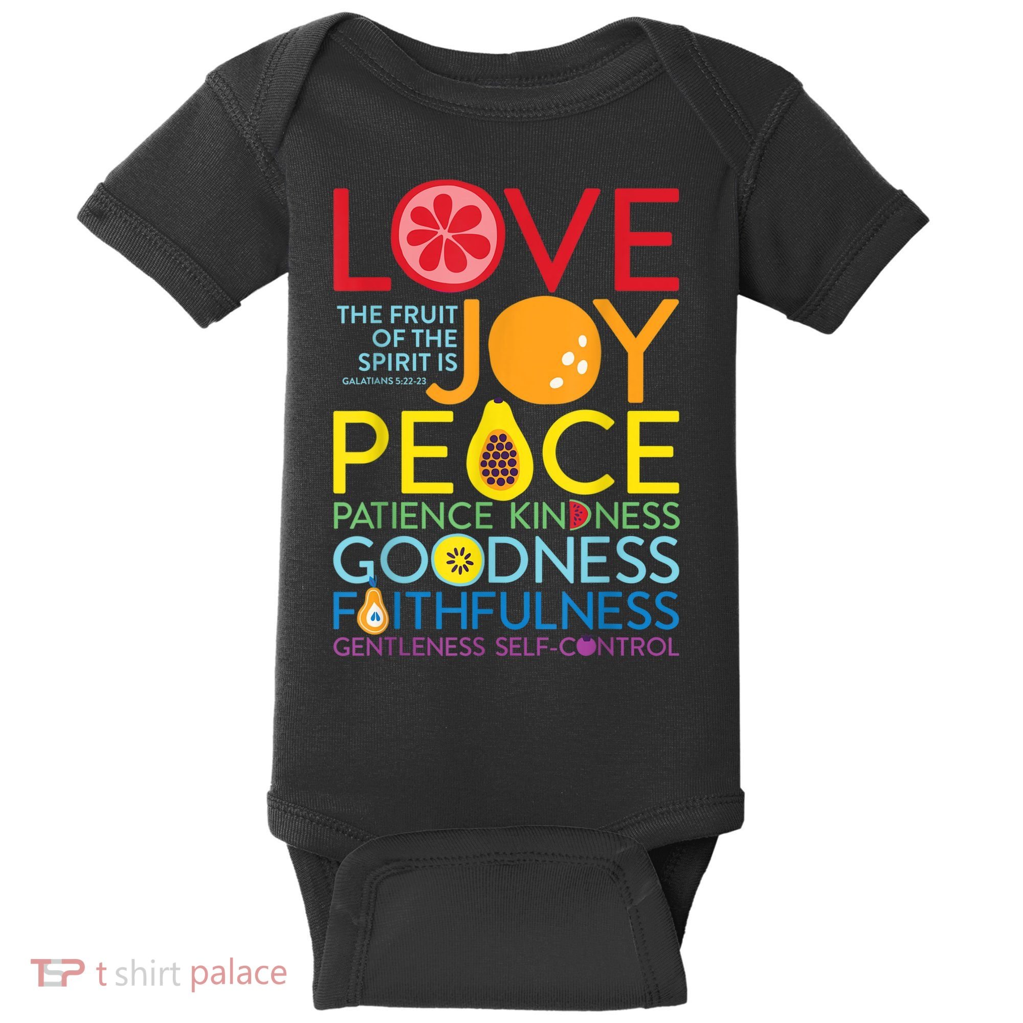 Fruit Of The Spirit Galatians Baby Bodysuit