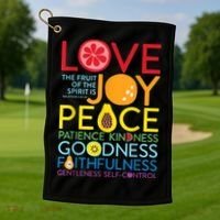 Fruit Of The Spirit Galatians Golf Towel thumb 1